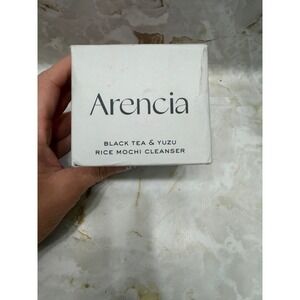 Arencia Black Tea & Yuzu Rice Mochi Cleanser 120g K-Beauty Vegan Face Wash
